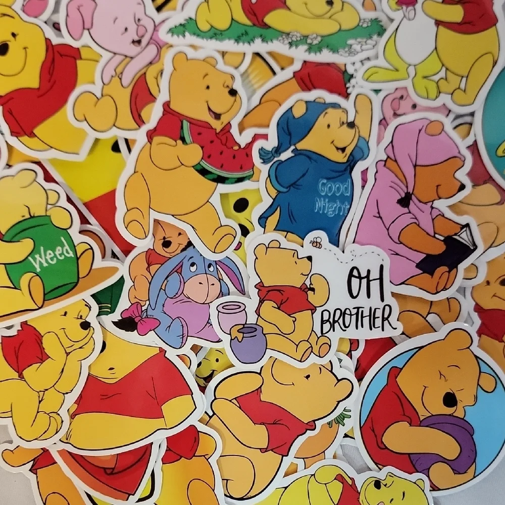 Whinnie The Pooh Stickers Set Of 50
